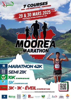 Affiche Moorea marathon
